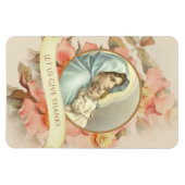 Godsdienstige Katholieke Gezegende Maagd Maria Bab Magneet (Horizontaal)
