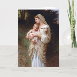 Godsdienstige Kerstkaart Feestdagen Kaart