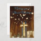 Godsdienstige Kerstkaart Feestdagenkaart (Voorkant / Achterkant)