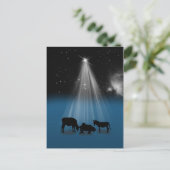 Godsdienstige Kerstmis, Geboorte van Christus, Feestdagenkaart (Staand voorkant)