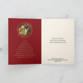 Godsdienstige Openbaring Drie Koningen Gebed Jezus Feestdagen Kaart (Binnen)