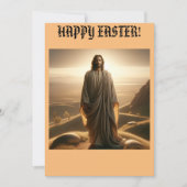 GODSDIENSTIGE PASEN KAART GRAPPIG (Voorkant)