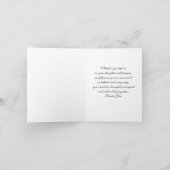 Godsdienstige sympathie Dank u nota Kaart - Dove (Binnen)