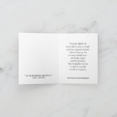 Godsdienstige sympathie Dank u nota Kaart — Lily (Binnen)