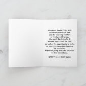 Godsdienstige verjaardag, 101st, Vlinder Kaart (Binnen)