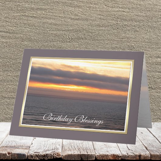 Godsdienstige Verjaardag Kaart — Godsdienstige Zeg