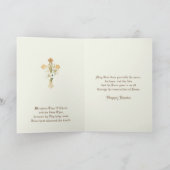 Godsdienstpaaslamp Jezus Lamb gebed Feestdagen Kaart (Binnen)