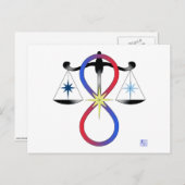 Godsdienstsymbool Pagan spiritualiteit Briefkaart (Voorkant / Achterkant)