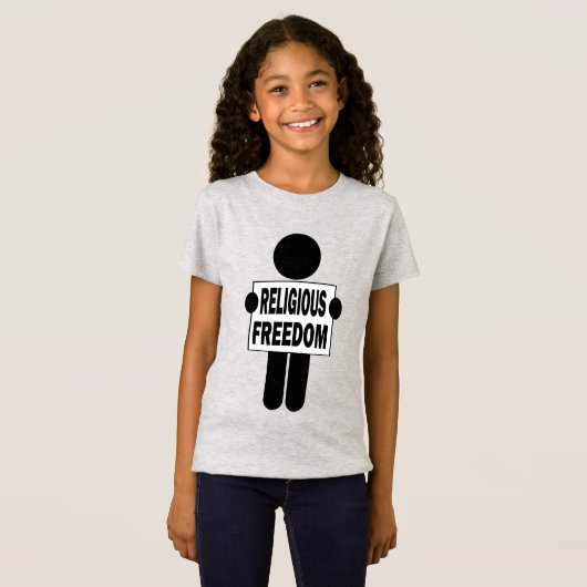 Godsdienstvrijheid T-shirt (Voorkant volledig)