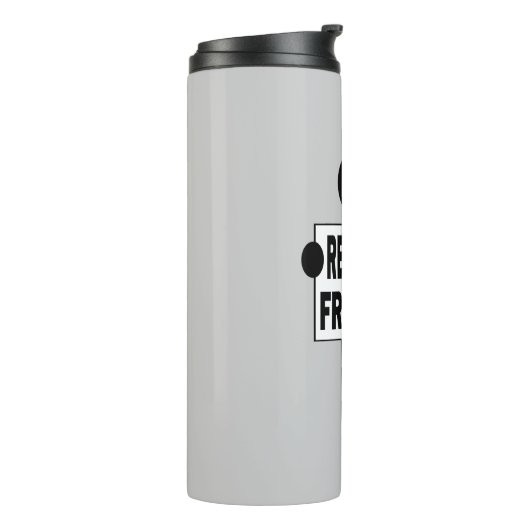 Godsdienstvrijheid Thermosbeker (Gedraaid links)