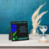 GodShape Statement DESK EASEL - GLAS IN LOOD Fotoplaat (Insitu)