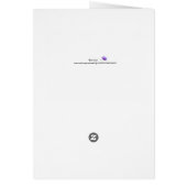 Godson Birthday Kaart met Penguin Sailing (Achterkant)