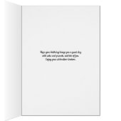 Godson Birthday Kaart met Penguin Sailing (Binnen (Rechts))