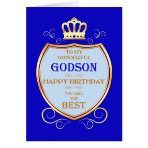 Godson Birthday met Shield