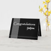 Godson bruiloft gefeliciteerd kaart (Gele Bloem)