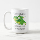 Godson Dinosaur Godsonasaurus als een gewone Godso Koffiemok (Links)