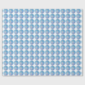 Godson, Eerste Heilige Communie, Blauw Cadeaupapier (Vlak)