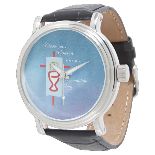 Godson, Eerste Heilige Communie, Blauw Horloge (Gekanteld)