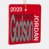 Godson Extraordinaire CUSTOM Keramisch Ornament (Rechts)