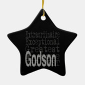 Godson Extraordinaire Keramisch Ornament (Achterkant)