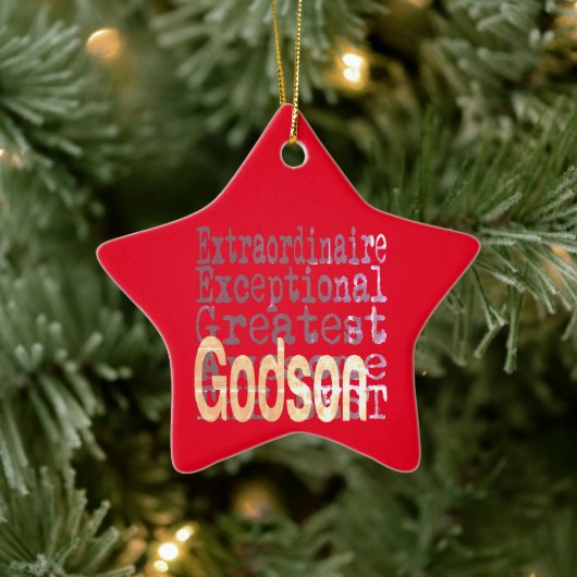 Godson Extraordinaire Keramisch Ornament (Boom)