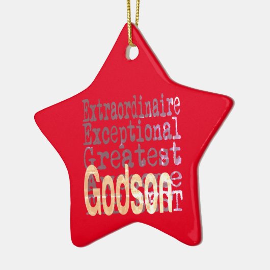 Godson Extraordinaire Keramisch Ornament (Links)