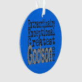 Godson Extraordinaire Ornament (voorkant)