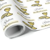 , Godson First Communion Chalice Cadeaupapier (Rol Hoek)