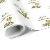 , Godson First Communion Chalice Cadeaupapier (Rol Hoek)