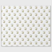 , Godson First Communion Chalice Cadeaupapier (Vlak)