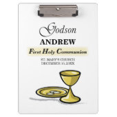 , Godson First Communion Chalice Klembord (Voorkant)