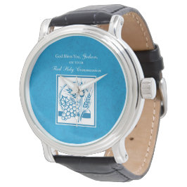 Godson First Community, Wheat, Grapes Blue Horloge