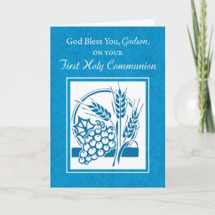 Godson First Community, Wheat, Grapes Blue Kaart