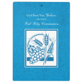 Godson First Community, Wheat, Grapes Blue Klembord (Achterkant)