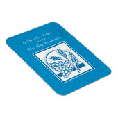 Godson First Community, Wheat, Grapes Blue Magneet (Rechterzijde)