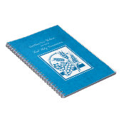 Godson First Community, Wheat, Grapes Blue Notitieboek (Rechterzijde)