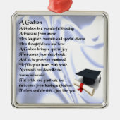 Godson-gedicht - ontwerp van het Afstuderen Metalen Ornament (Voorkant)