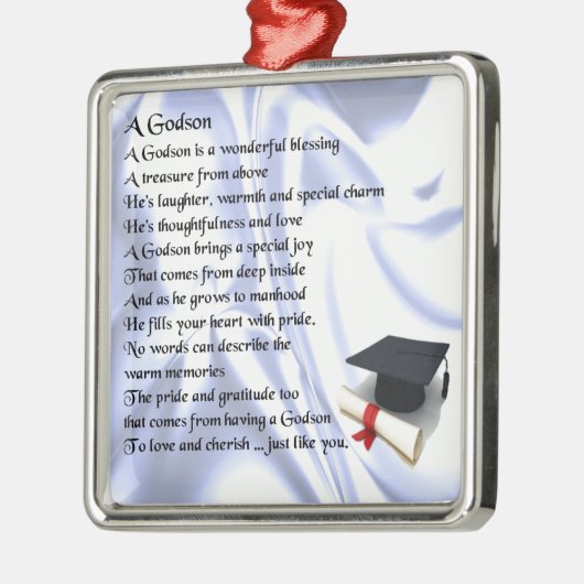 Godson-gedicht - ontwerp van het Afstuderen Metalen Ornament (Links)