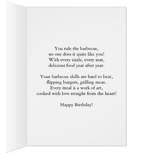 Godson Grill Master Verjaardag (Binnen (Rechts))