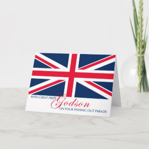 Godson overleden felicitaties Union Jack Kaart