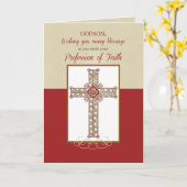 Godson, RCIA-verslaafden over de professie van gel Kaart (Gele Bloem)