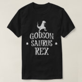 Godson Van Godmother Grappig Saurus Gift T-shirt (Design voorkant)