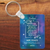 GodsonHigh School Graduation Name Year  Sleutelhanger (Voorkant)