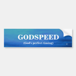 GODSPEED BUMPERSTICKER