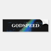GODSPEED BUMPERSTICKER (Voorkant)