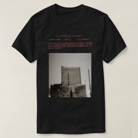 Godspeed je zwarte keperor Luciferian Towers Clas T-shirt (Design voorkant)