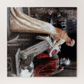 Godspeed - Middeleeuws schilderij van Edmund Blair Legpuzzel (Horizontaal)