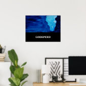 GODSPEED POSTER (Thuiskantoor)