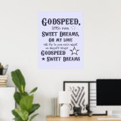 Godspeed, Sweet Dreams Poster (Thuiskantoor)