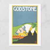  Godstone, Engeland, Reisposter Briefkaart (Voorkant)